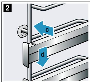 BALAY 3HB4841X1 - Attaching the rails - 2