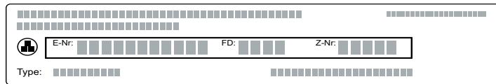 BALAY 3HB4841X1 - E number and FD number - 1