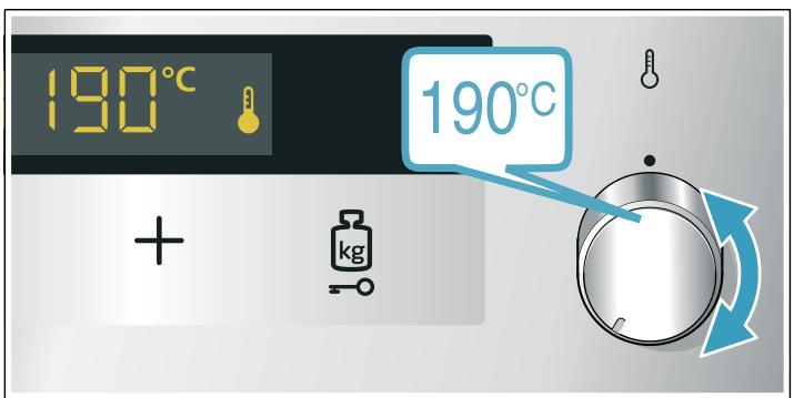 BALAY 3HB4841X1 - Setting the heating function and temperature - 2