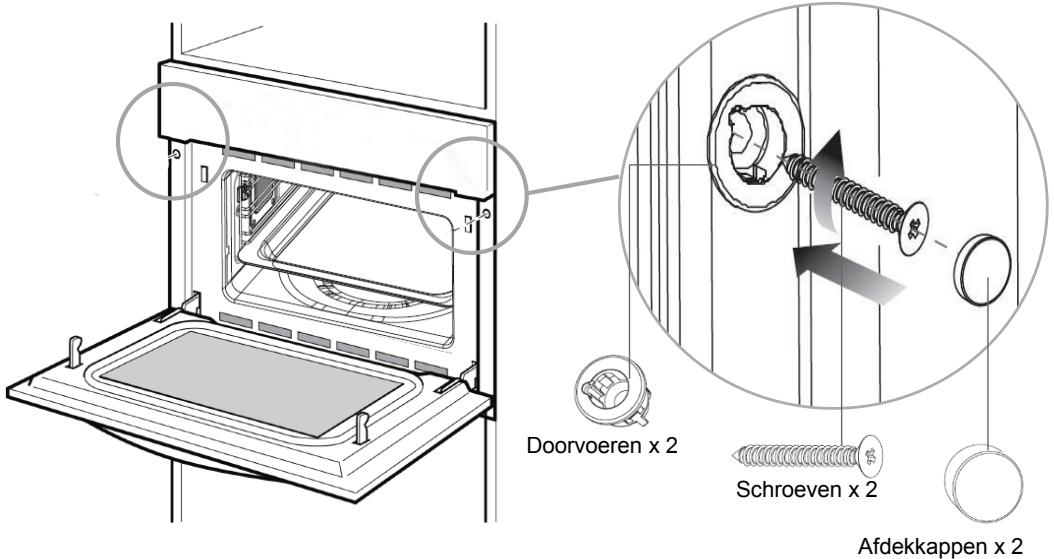 THOMSON TMFP72BX - Installatie-afmetingen (metingen in mm) - 3