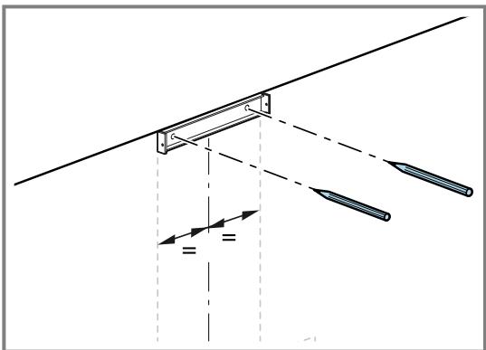 BOSCH DWK65DK60 - Preparing the wall - 3