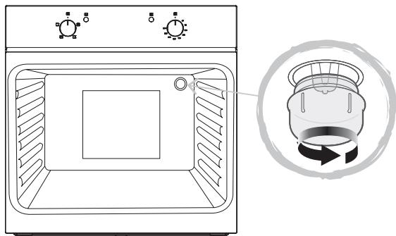 EDESA EOE-4520 X - Remplacement de l'ampoule du four - 1