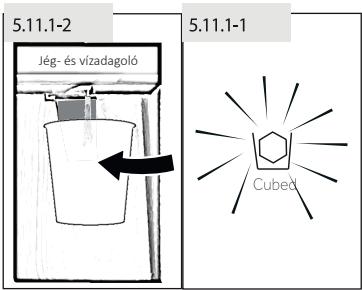 HAIER HSOGPIF9183 - Jégkockák adagolása - 1