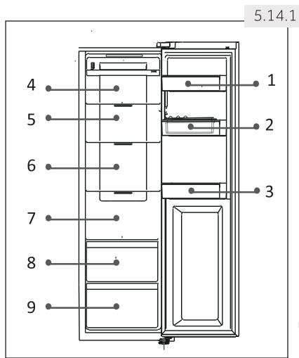 HAIER HSOGPIF9183 - Anoθηκευσισο θυγείο - 1