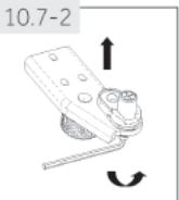 HAIER HSOGPIF9183 - Nastavení spotřebače do roviny - 3