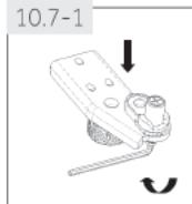 HAIER HSOGPIF9183 - Nastavení spotřebače do roviny - 2