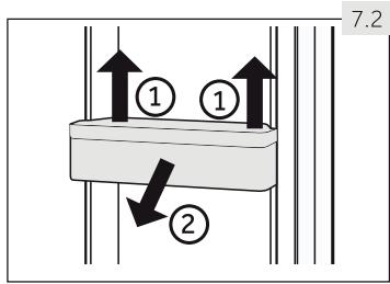 HAIER HSOGPIF9183 - Leveheto ajtópolcok/palacktartó - 1