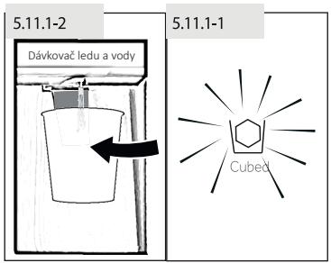 HAIER HSOGPIF9183 - Dávkováni kostek ledu z dávkovače - 1