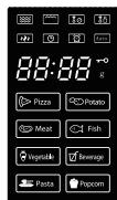 ECG MTD 231 S - Noms des composants et des accessoires du four à micro-ondes - 2