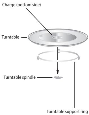 ECG MTD 231 S - INSTALLING THE TURNTABLE - 1