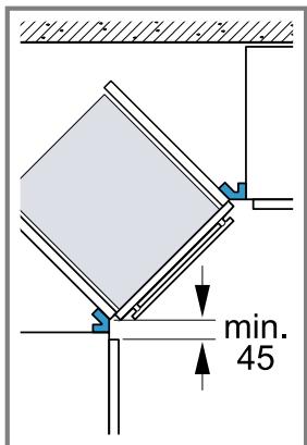 SIEMENS CS736G1B1 - Installation dans un angle - 2