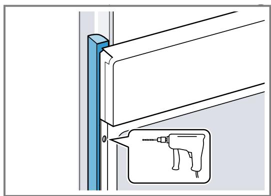SIEMENS CS736G1B1 - Pour les cuisines sans poignée avec baguette poignée verticale : - 2
