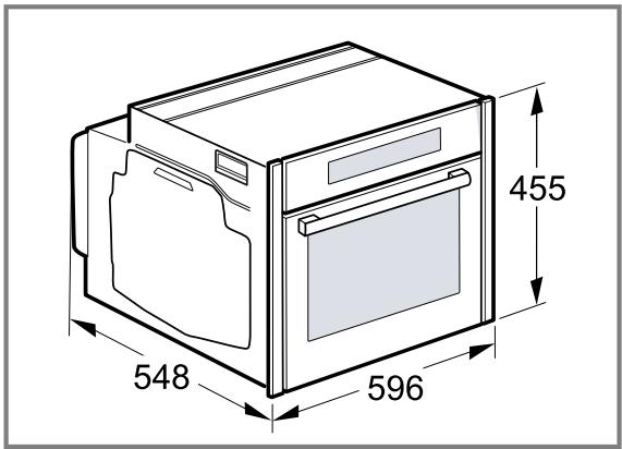 NEFF C24MS31N0 - Dimensions de l'appareil - 1