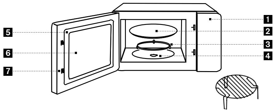 SCHOLTES SOMF1460DG - Combi Microwave/grill oven - 1