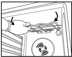 WHIRLPOOL AKP 450/IX - MOVING THE TOP HEATING ELEMENT (SOME MODELS ONLY) - 3