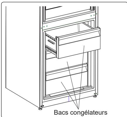 AEG RCB732E5MB - Retrait du bac congélateur : - 3