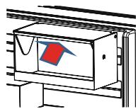 AEG RCB732E5MB - Réglage flux d'air (sur certains modèles) - 3