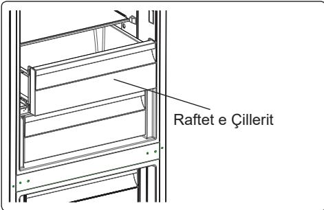 AEG RCB732E5MB - Heqja e raftit te cillerit - 1