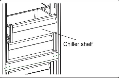 AEG RCB732E5MB - To remove the Chiller Shelf: - 1