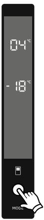 AEG RCB732E5MB - Kuhltemperaturestellungen - 1