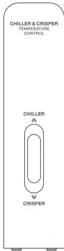 VALBERG 4D 421 E X742C - Temperature setting of the Crisper and Chiller drawers - 1
