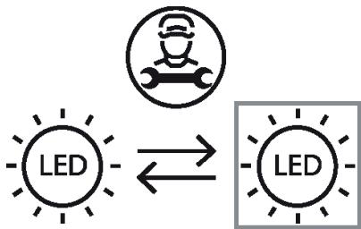 VALBERG 4D 421 E X742C - Remplacement de l'éclairage - 1