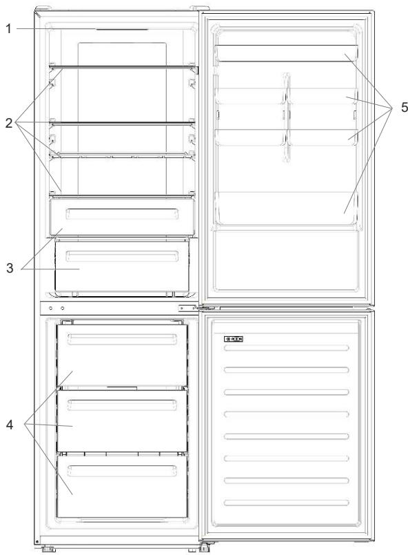CANDY CCE7T618EX  -  CCE7T618ES - OPIS IZDELKA - 1
