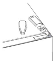 CANDY CCE7T618EX  -  CCE7T618ES - DOOR REVERSIBILITY - 2
