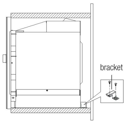 BEKO MCB25433BG - MCB25433X - Fixing the oven - 2