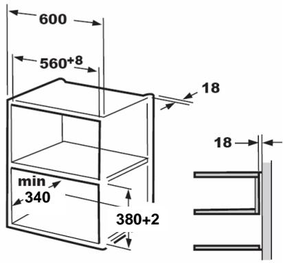 NODOR NM 25 TG WH - Built-in furniture - 1