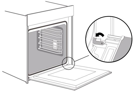 SCHOLTES SOFP1612X - Removing the door cover - 1