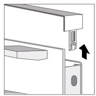 SCHOLTES SOFP1612X - Enlever le capot de la porte - 3