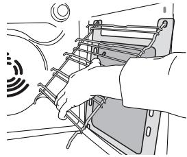 HOTPOINT MS3734IXHA - CLEANING THE CATALYTIC PANELS - 2