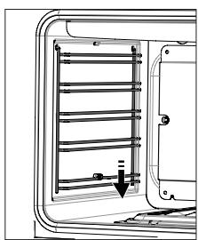 HOTPOINT MS3734IXHA - REMOVING AND REFITTING THE SHELF GUIDES - 1