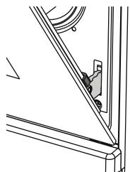 HOTPOINT MS3734IXHA - REMOVING AND REFITTING THE DOOR - 2