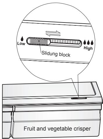 AEG RMB86321NX - Crisper and humidity control - 1