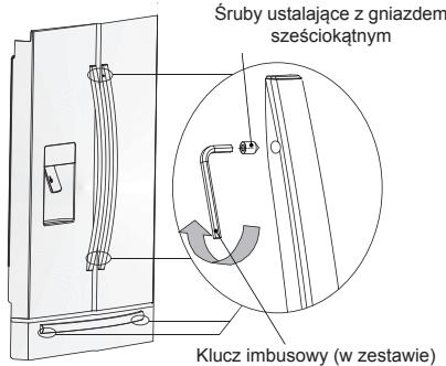 AEG RMB86321NX - Regulacja uchwytu drzwi - 1
