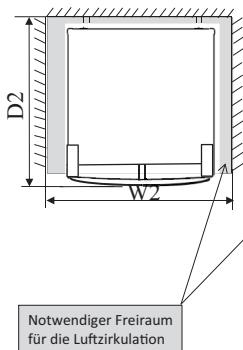AEG RMB86321NX - Abmessungen - 3