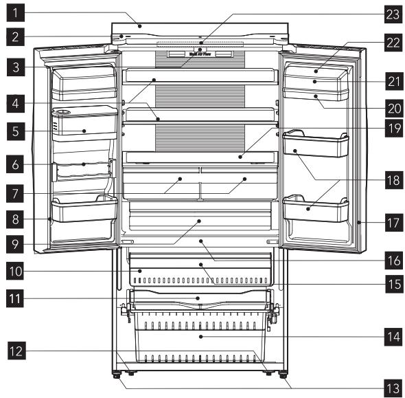 AEG RMB86321NX - DESCRIPTION OF THE APPLIANCE - 1