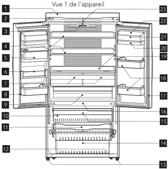 AEG RMB86321NX - Description de l'appareil - 1
