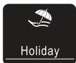 AEG RMB86321NX - Funkcja Holiday - 1