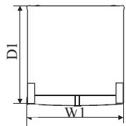 AEG RMB86321NX - Medidas - 2