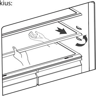 AEG RMB86321NX - Stiklines lentynos - 1