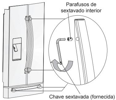 AEG RMB86321NX - Ajustar a pega da porta - 1