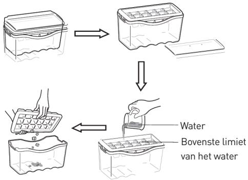 VALBERG SBS 578 WD F DX180C - OPMERKING: wonneer u de ijsblokjesmachine voor de eerste keer gebruikt of wonneer ze langearendiet gebruikt is geweest, Reinig zedan eerst. - 1