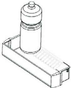 VALBERG SBS 578 WD F DX180C - Bottle holder use - 1