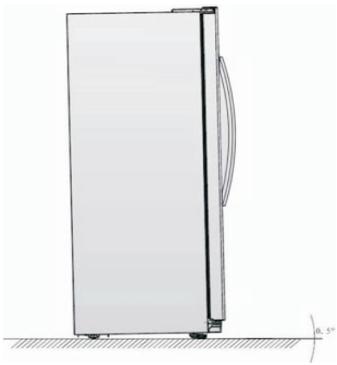 VALBERG SBS 578 WD F DX180C - Het toestel waterpasplaatsen - 1