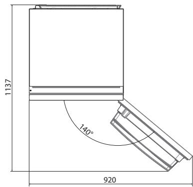 HAIER HDW1620DNPD  -  HDW1620CNPK - Platzbedarf - 1
