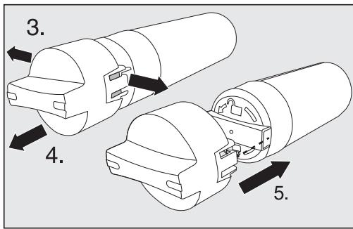 MIELE KF 2912 Vi - Changing the water filter - 2