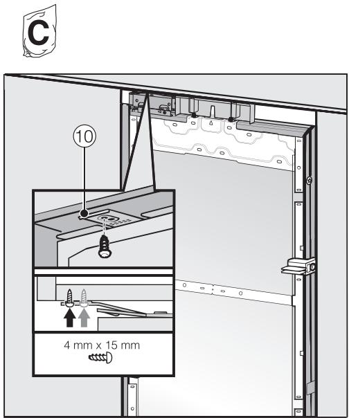MIELE KF 2912 Vi - Aligning the refrigeration appliance - 8